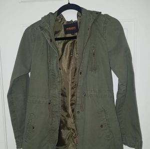 Green Ladies Coat